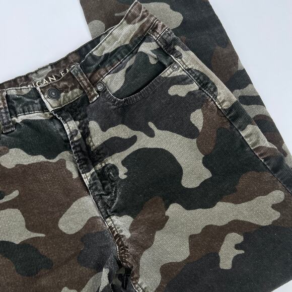 American Eagle Super Stretch Camo Mom Jeans Women’s Size 4 - Picture 3 of 9